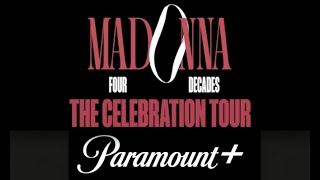 MADONNA Rumour- The Celebration Tour is not Going to Paramount+