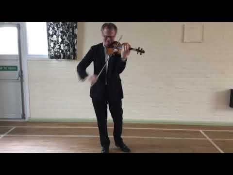 Thomas Bowes plays Bach at Clayhidon Parish Hall,