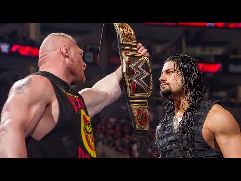 Full Brock Lesnar vs. Roman Reigns rivalry: WWE Playlist