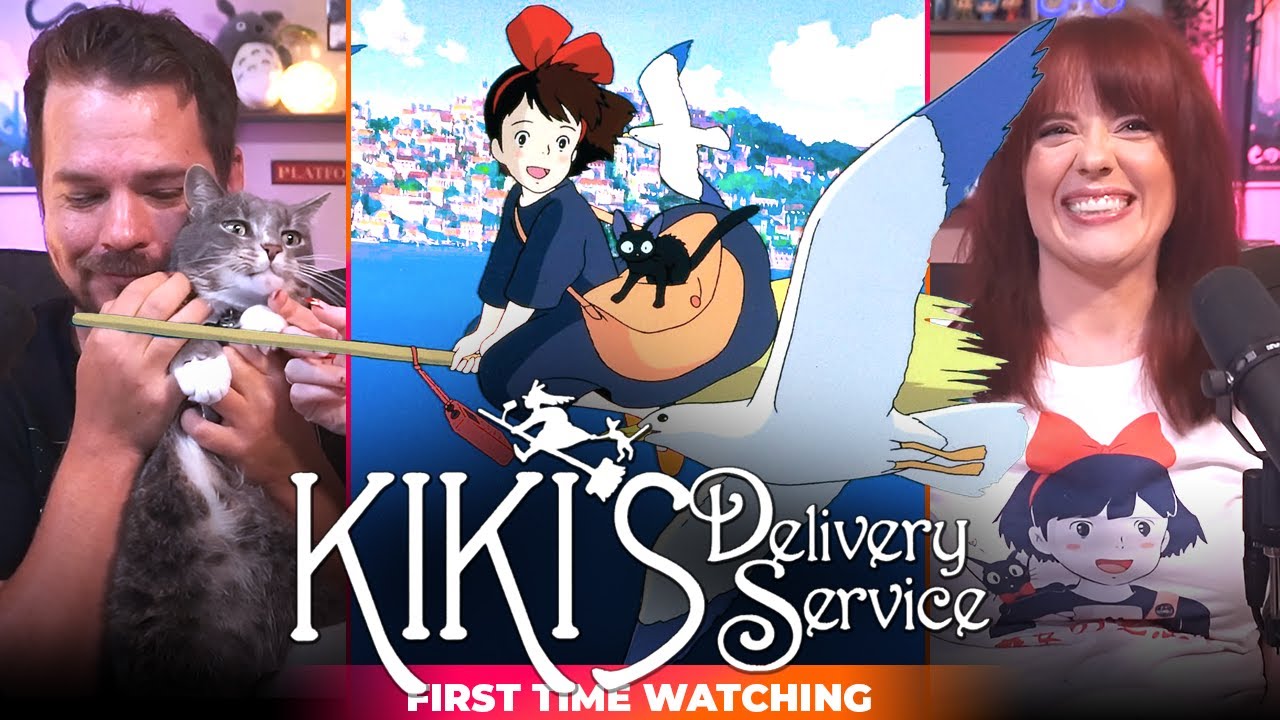 Ghibli Newbie Reacts *KIKI'S DELIVERY SERVICE* First Time Watching!
