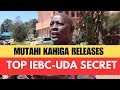 Mutahi kahiga dramatically releases udamost guarded iebc secret numbers contradicting chebukati