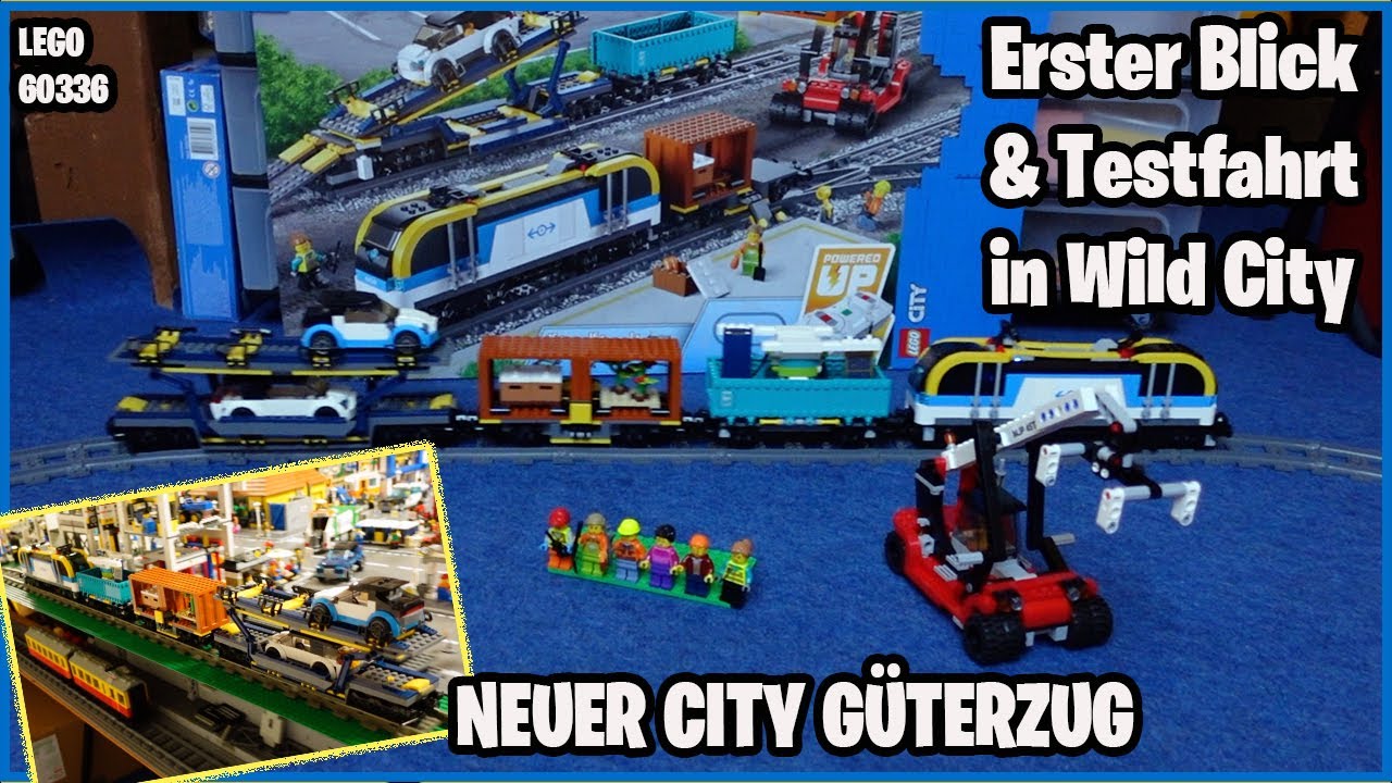 Better than the 2018 cargo train? ☆ LEGO City 60336 ☆ NEW 2022 ☆ Review &  Test - YouTube