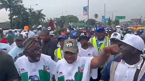 Wow! This Is Huge! Mc Oluomo Shock Peter Obi, Obi-Dient Leads 5million Man March For Tinubu in Lagos
