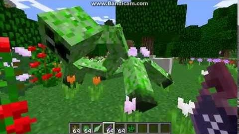 Minecraft Mod Showcase Mutant Creeper