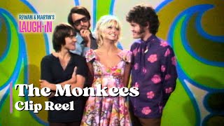 The Monkees on LaughIn | Clip Reel | Rowan & Martin's LaughIn