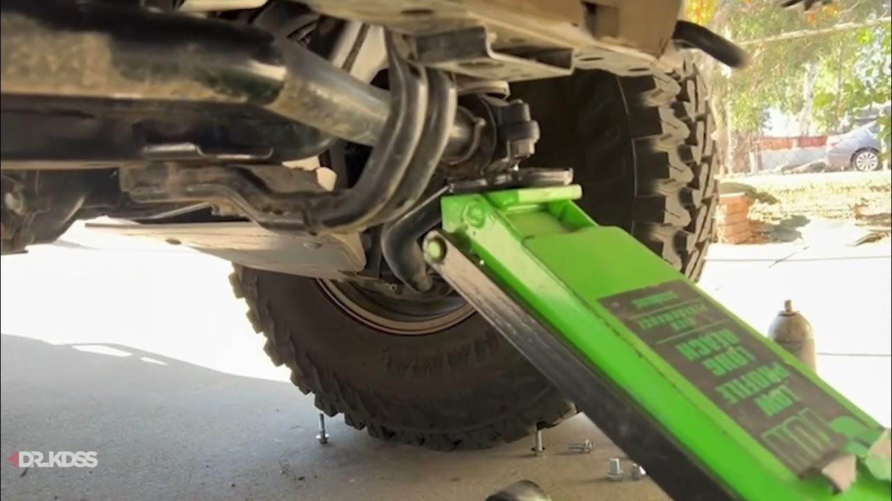 Install Video KDSS FRONT SWAY BAR END ADAPTERS YouTube