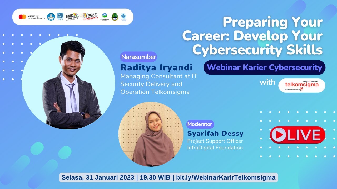Webinar Karir Cybersecurity with Telkomsigma