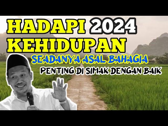 GUS BAHA || WALAU HIDUP SEADANYA SING PENTING BAHAGIA || PENGAOSAN 01 JANUARI 2024 class=