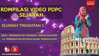 SEJARAH TINGKATAN 1: 6.4 : PENINGKATAN SENI BINA DALAM TAMADUN ROM