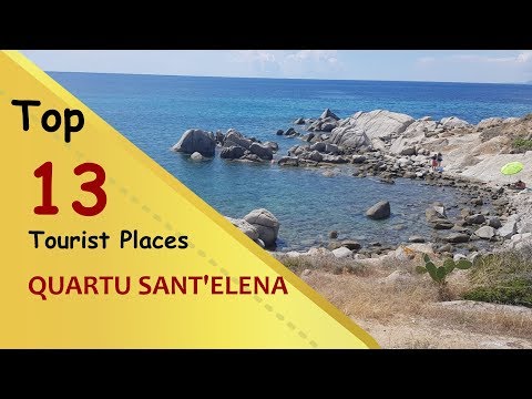 "QUARTU SANT'ELENA" Top 13 Tourist Places | Quartu Sant'Elena Tourism | ITALY