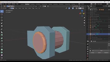 Making a Bicycle Chain Piece Model in blender and Unity Part_1 || Blender Tutorials