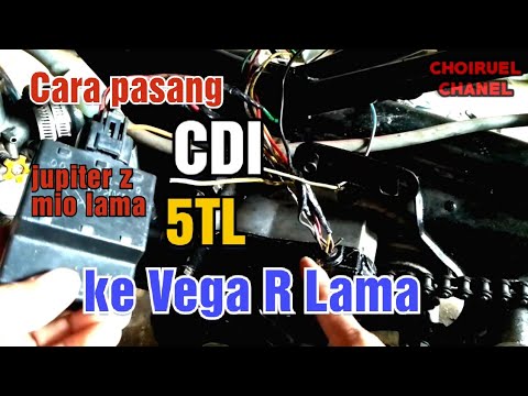 Pasang Cdi jupiter z mio lama ke VEGA R LAMA - YouTube