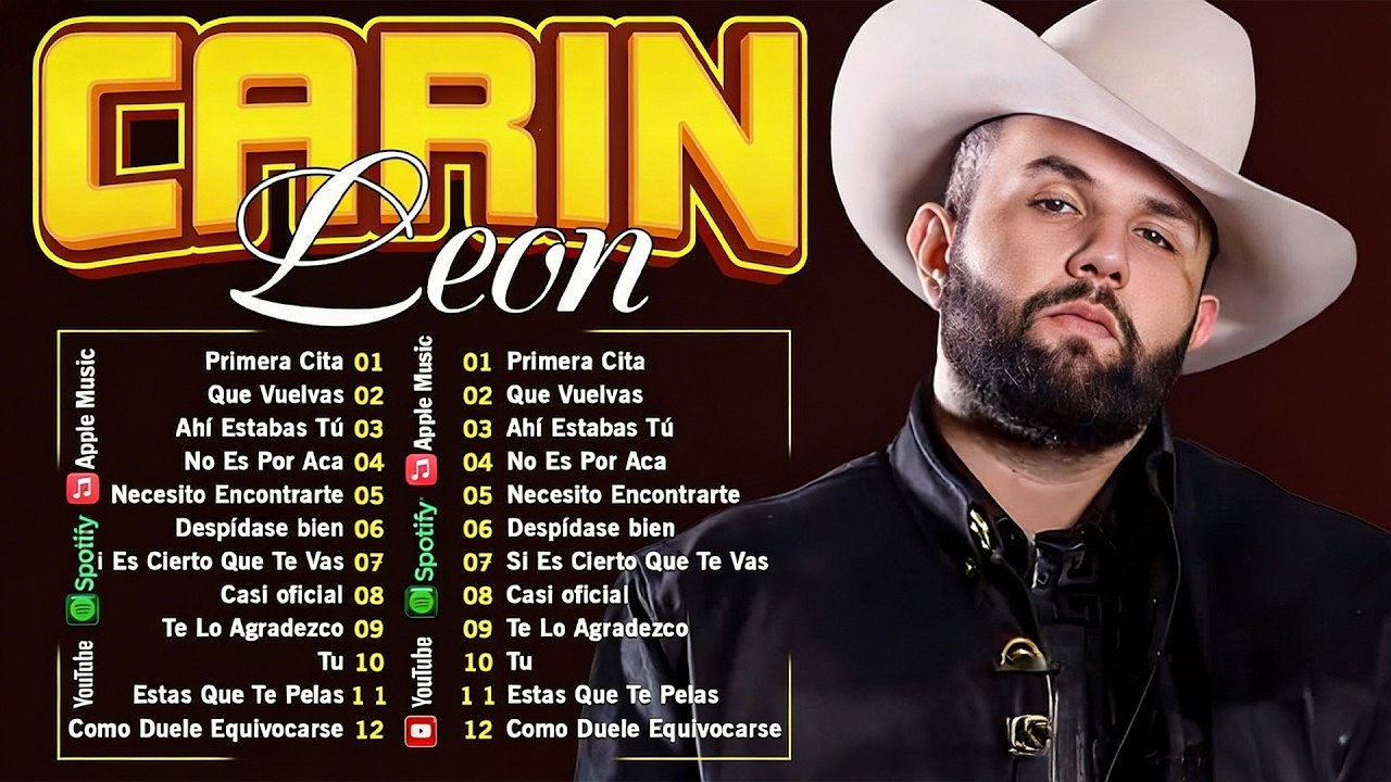 Carin Leon Grandes Exitos Mix 2026 - Lo Mejor Canciones de Carin Leon - Carin Leon Álbum Completo#99