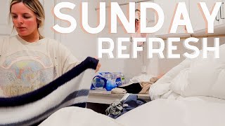 SUNDAY REFRESH ROUTINE! CLEAN WITH ME | Casey Holmes Vlogs