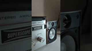 Superscope A-235,1973, Speaker Canton Plus MX.2,HUGE SOUND ♥️