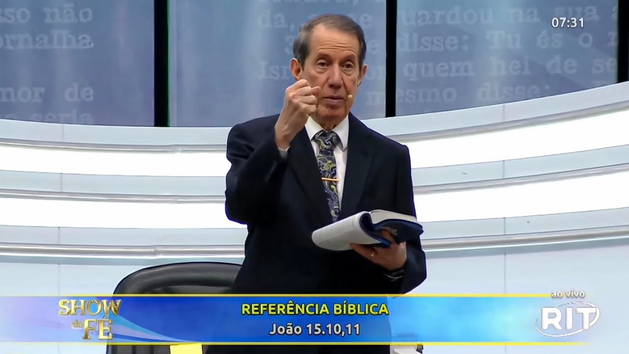 Missionário RR Soares - SEJA UMA PESSOA VITORIOSA - João 15:10-11