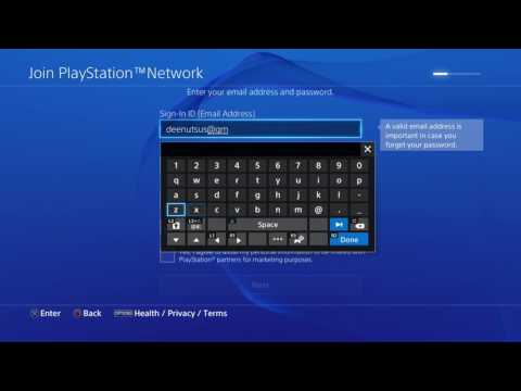 Create New PlayStation Network ( PSN / SCEA ) Account on the PS4 US NA Play Private PS4 Beta