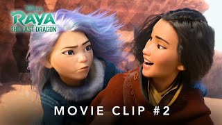 Raya And The Last Dragon - Raya & Sisu Tuk Tuk Escape Scene Official Promo Clip