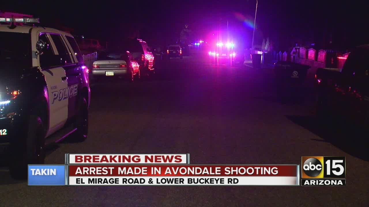 Police investigating shooting in Avondale; one arrested - YouTube