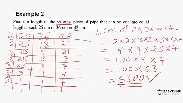 Applications of LCM  (Mathematics Form 1 Topic 5 Lesson 2 of 3)