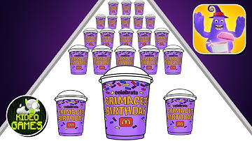 Grimace Shake Run - All Levels Gameplay Android,ios Walkthrough Mobile Game New Update #2524