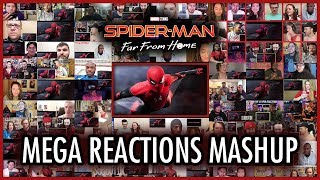Spider-Man: Far From Home Teaser Trailer Mega Reactions Mashup (100+ reactions)