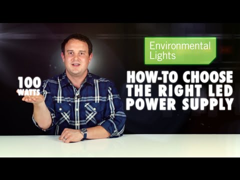 Video: Which Power Supply Unit For LED Strip Is Better To Choose By Type