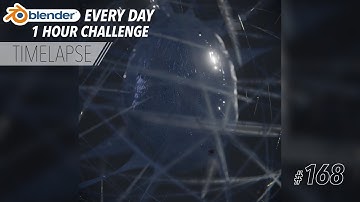 Making a Spooky Monster Egg and Webs With Geometry Nodes - Blender Every Day #168