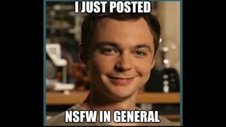 Sheldon Posts NSFW in General