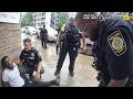 Wanted Fugitive Learns Why You Shouldn't Take THE GANG UNIT On A Foot Chase | Police Bodycam