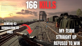 166 KILL Gameplay in HELL LET LOOSE - they refused to win - full match