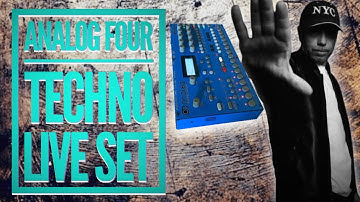 Analog Four Techno Live set (84 min )