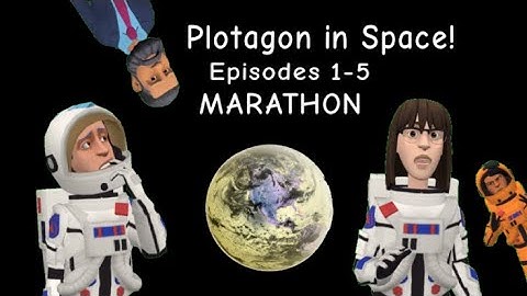Plotagon in space Episodes 1 to 5 MARATHON!! 🍿🎥📷