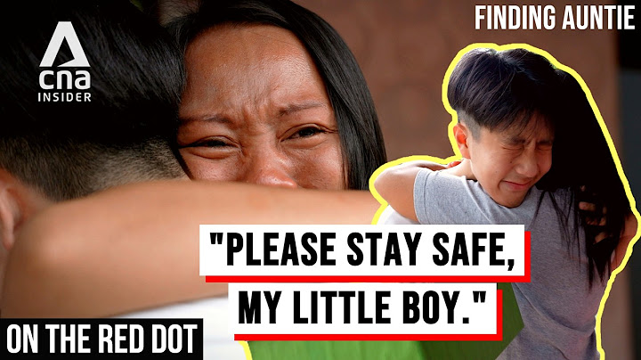 Teen Surprises Former Helper In Indonesia: "I Miss You So Much" | On The Red Dot - Finding Auntie