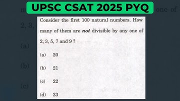 Consider the first 100 natural numbers. How many of them are not divisible by any one of 2,3,5,7&9 ?