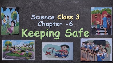 Keeping Safe || Class 3, Science Chapter 6 ||  Science Lesson 6 Questions & Answers