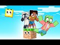 One Block SKYBLOCK with AMANDA THE ADVENTURER in Minecraft!