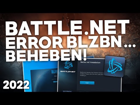 [2022] Battle.net ERROR blzbntagt00000… BEHEBEN! | Problemlösung | Deutsch