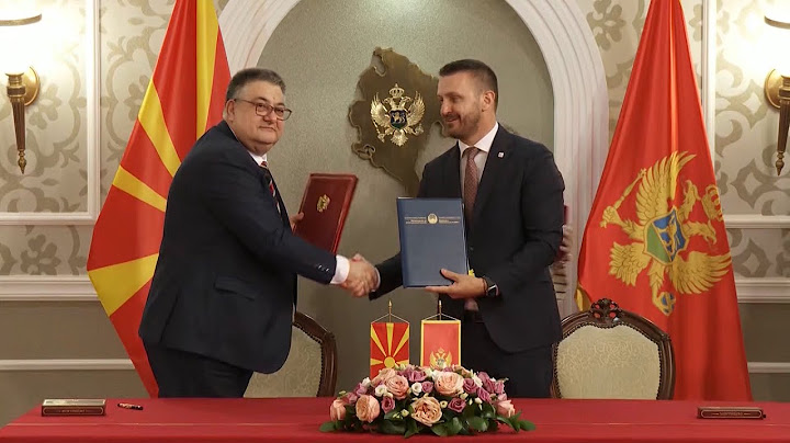 Потпишан меморандум за соработка меѓу министерствата за администрација на Македонија и Црна Гора