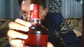 Challenge minum 1 botol whisky 25detik