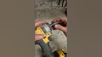 How to repair a dewalt impact that no longer holds the bit in. #dewalt #repairs #fix #tools