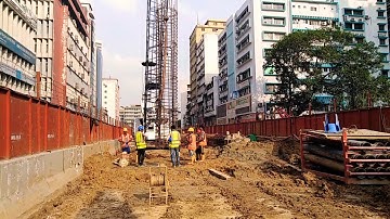 Reinforcement Cage Installation for Bored Pile