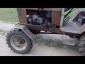 Саморобний трактор 4х4 з двигуном д21