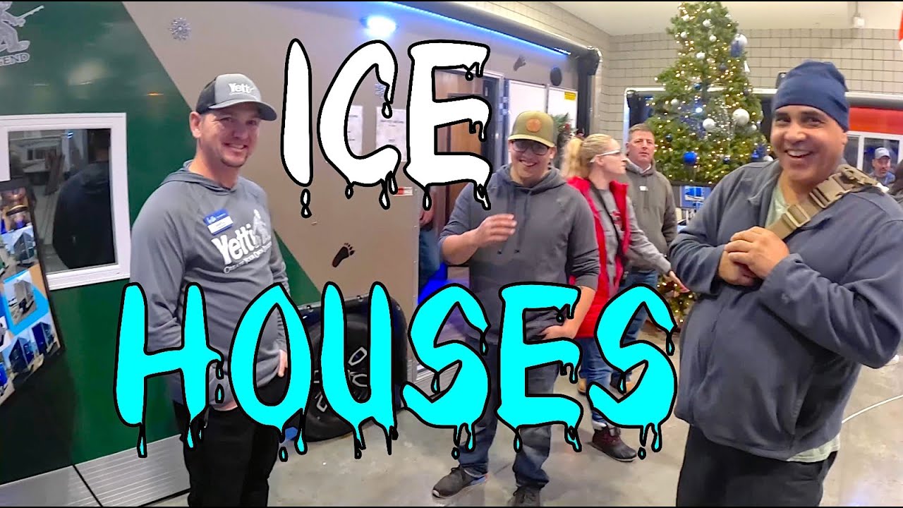 The BEST ice fishing campers! 4K YouTube