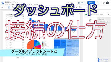接続の仕方／GoogleデータポータルとGoogleスプレッドシート／スプレッドシート活用実況