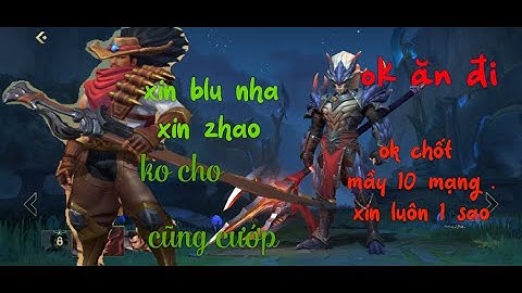 LMHT - Tốc Chiến : xin zhao . vs yasuo . chốt yasuo 10 mạng win