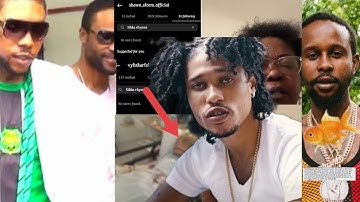 Vybz kartel and shawn storm cut off sikka rhymes because him be@t up him ex wife| popcaan a fish?