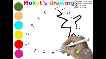 Dot to Dot with Numbers 1 to 20 worksheet (strawberry) 連連看數字1-20