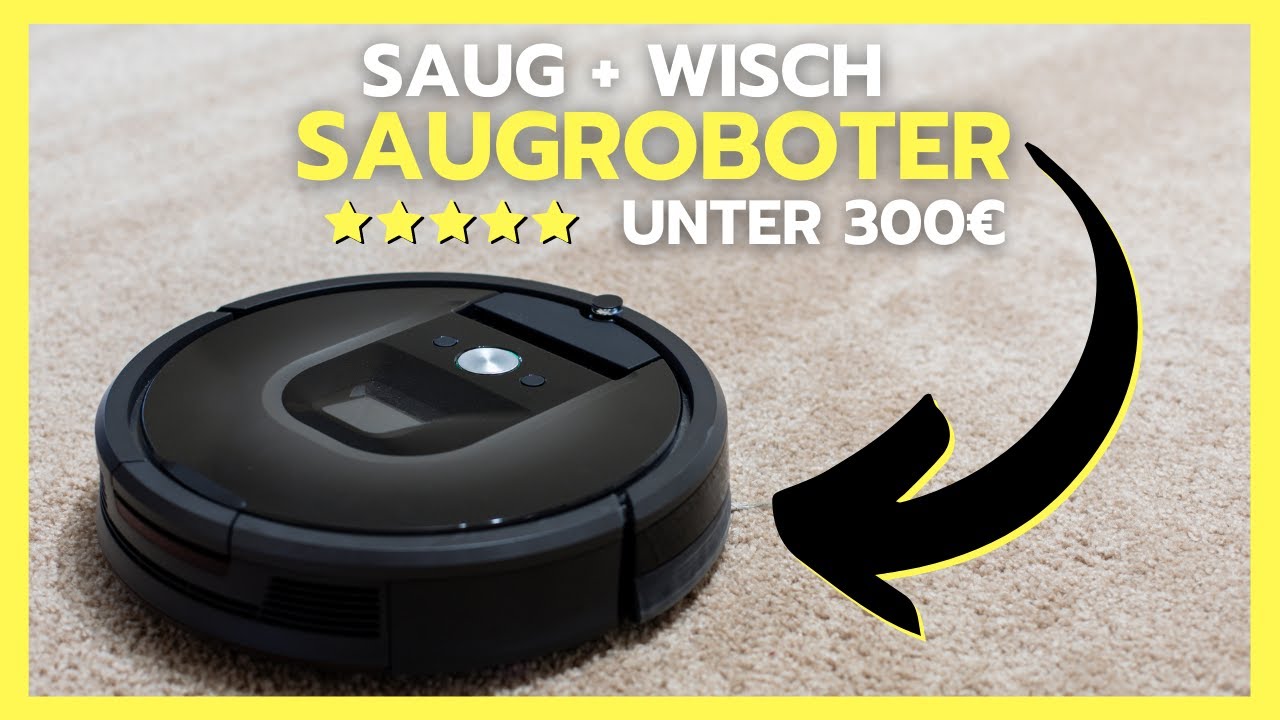✅ Saugroboter für empfindliche Böden - Saugroboter unter 300 Euro!