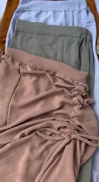 Josep skirt Linen Crinkle Airflow | Rok Serut Instan | Korean Skirt